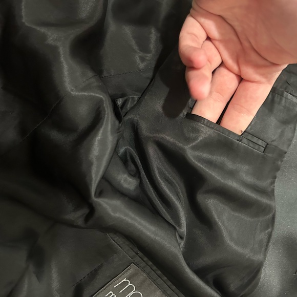 Men’s 44R Kenneth Cole New York Tuxedo Blazer Made For Macy’s - Picture 9 of 13